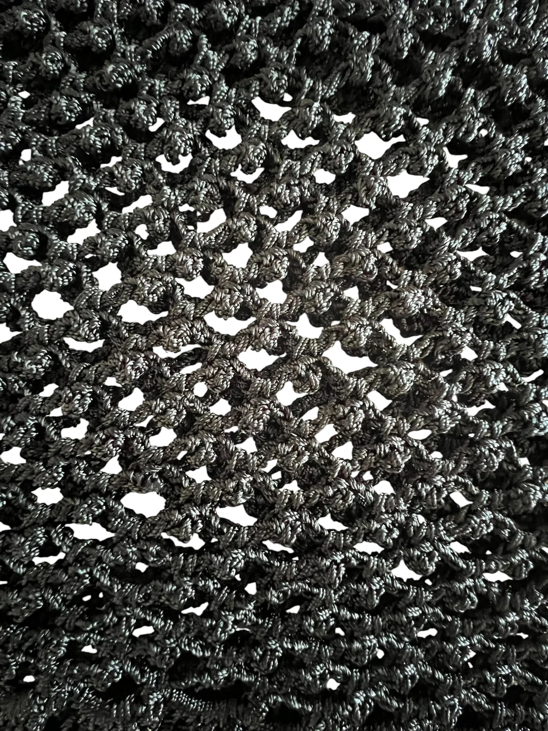 Black Crochet Dress — view 4