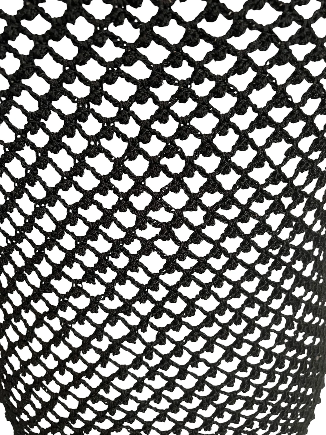 Black Crochet Dress — view 5