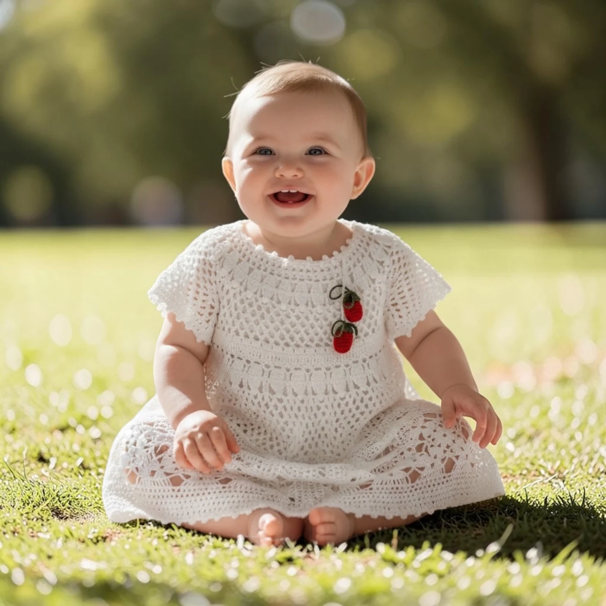 Handmade crochet baby blankets and keepsakes