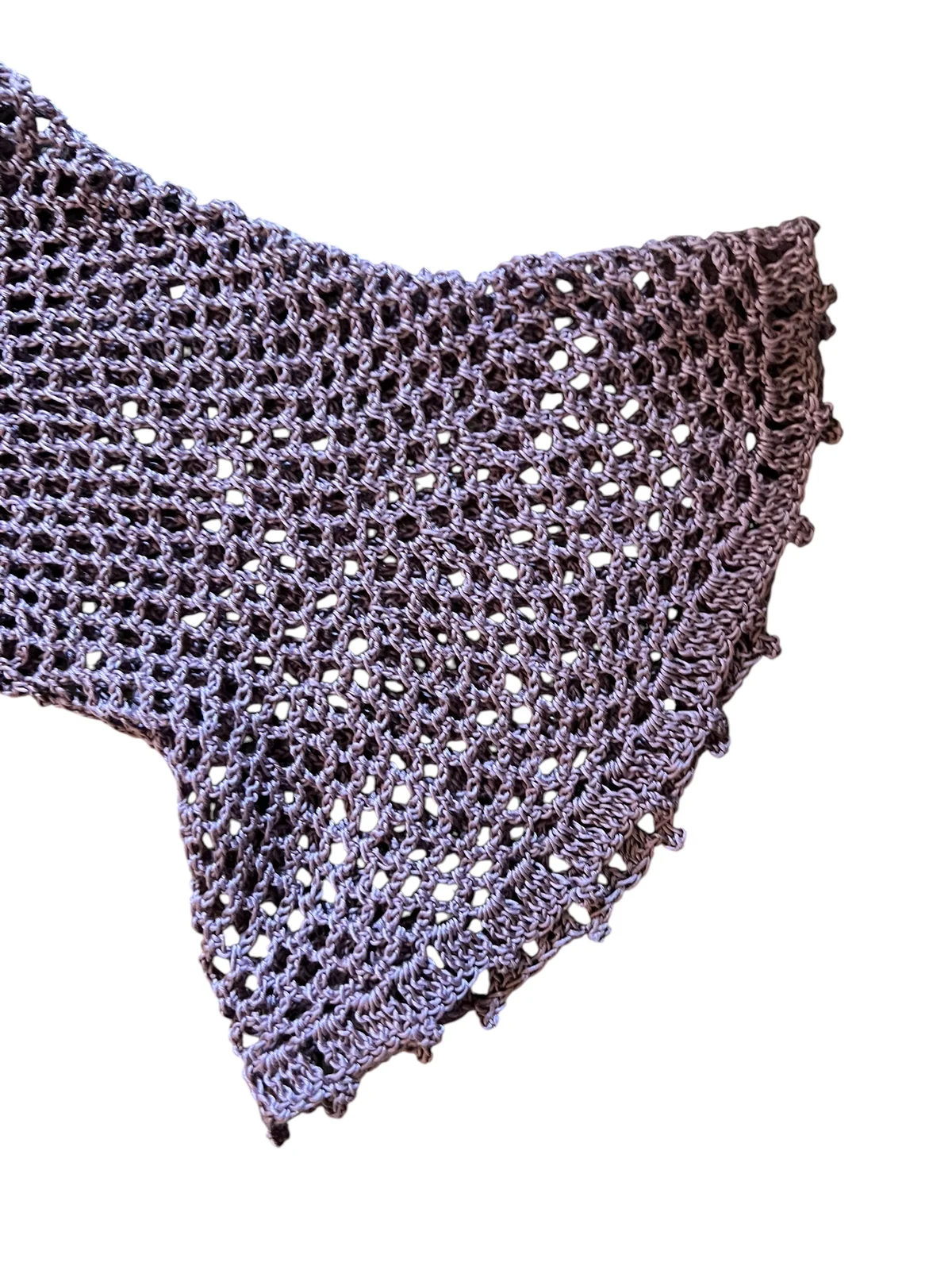 Lilac Lace Crochet Dress — view 5