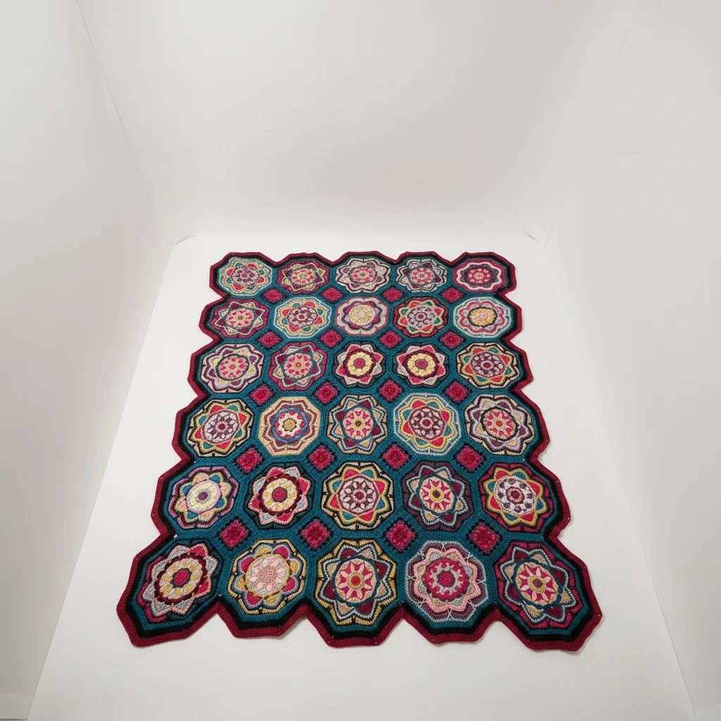 Persian Mandala Blanket — view 3