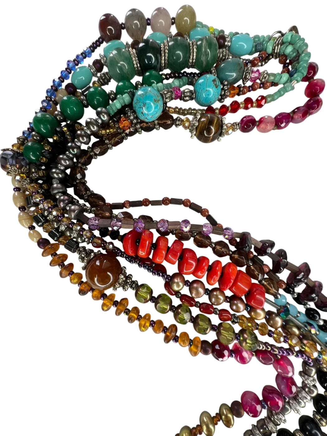 Jewel Multi-Strand Necklace — view 5