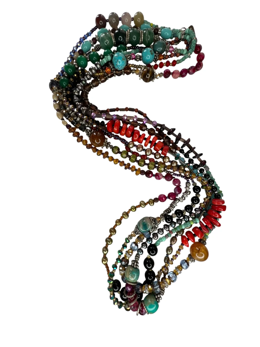 Jewel Multi-Strand Necklace — view 3