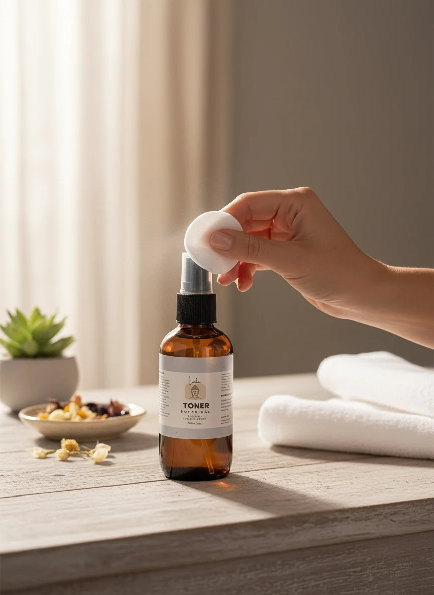 Botanical Toner — natural hydrating facial toner, handmade by Leila's, Markham Ontario