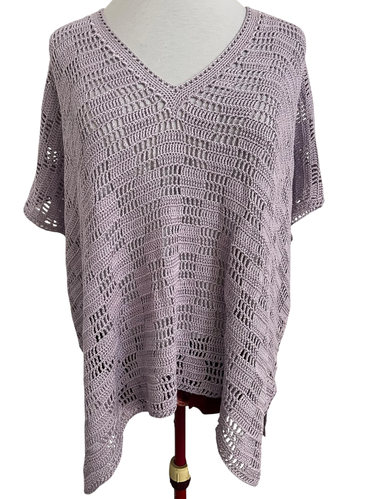 Lilac Lace Top — view 2