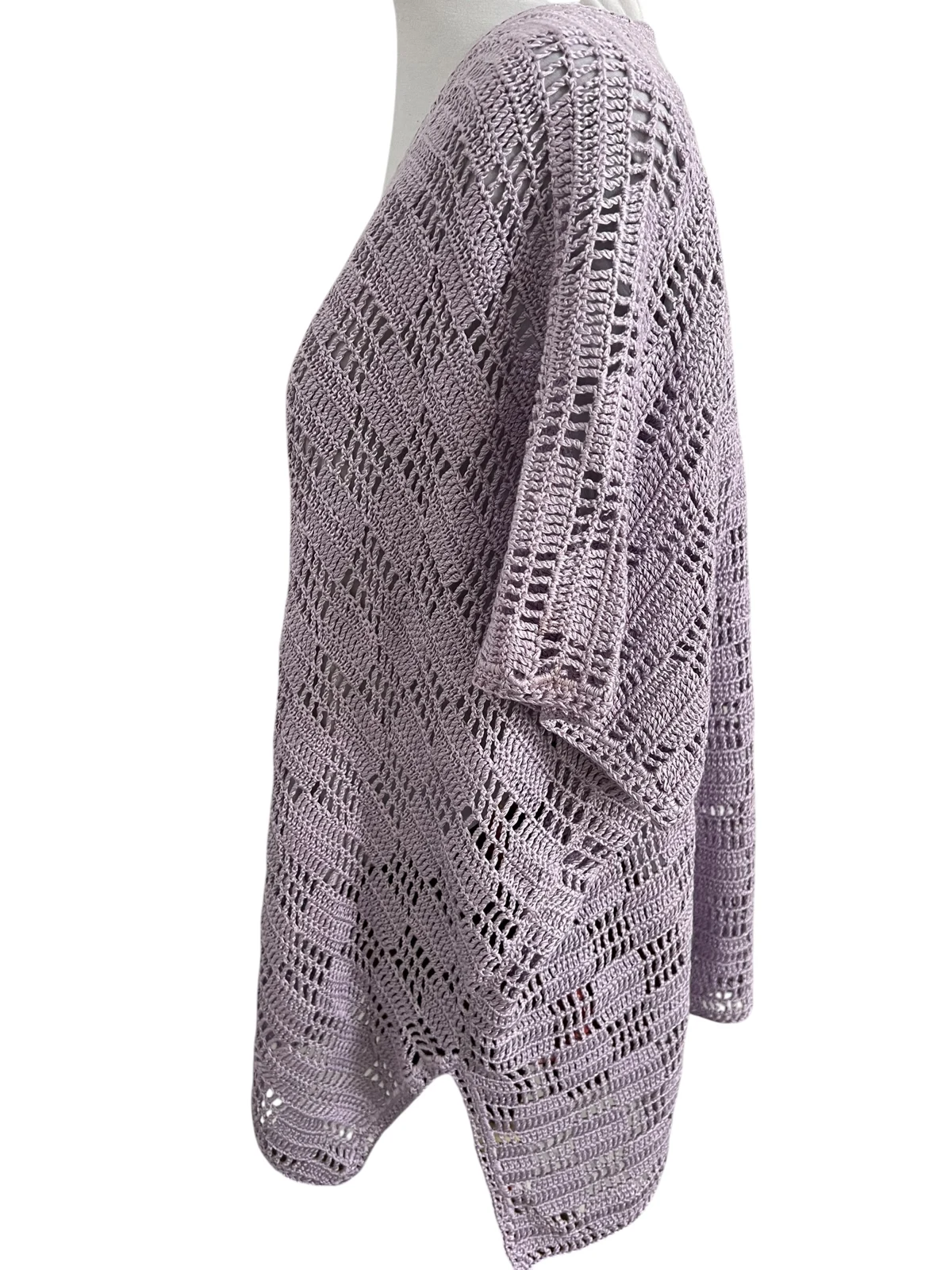 Lilac Lace Top — view 3